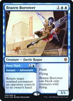 Magic: The Gathering,Prerelease Cards,Brazen Borrower - 39,Foil,Mythic,Near Mint