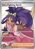 Pokemon,SV09: Journey Together,Iris's Fighting Spirit - 180/159,Holofoil,Ultra Rare,Lightly Played