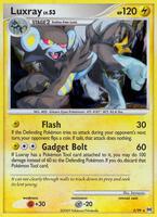 Pokemon,Arceus,Luxray - 5/99,Holofoil,Holo Rare,Lightly Played