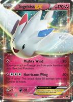 Pokemon,XY - BREAKpoint,Togekiss EX - 83/122,Holofoil,Ultra Rare,Lightly Played