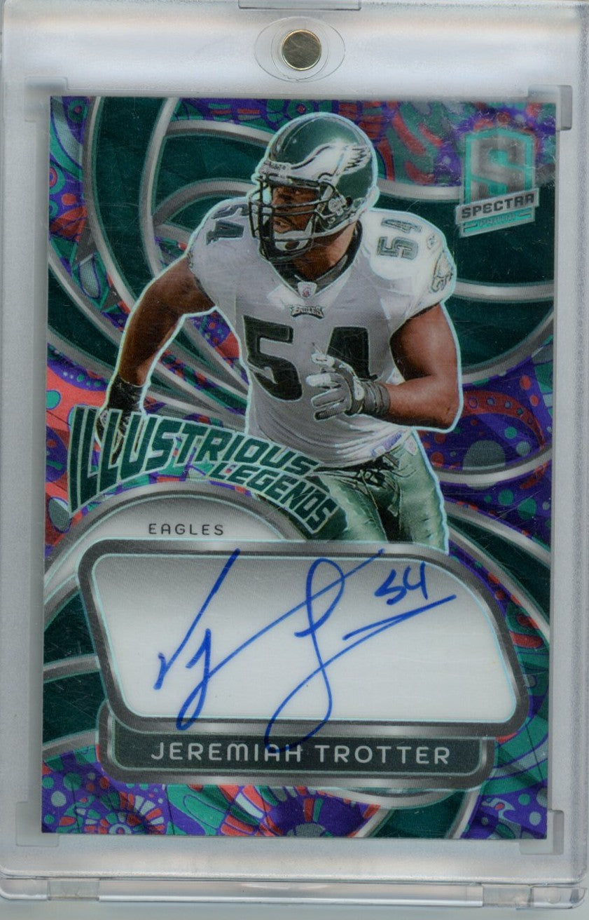 2024 Panini Spectra Football Illustrious Legends Jeremiah Trotter /5,NM