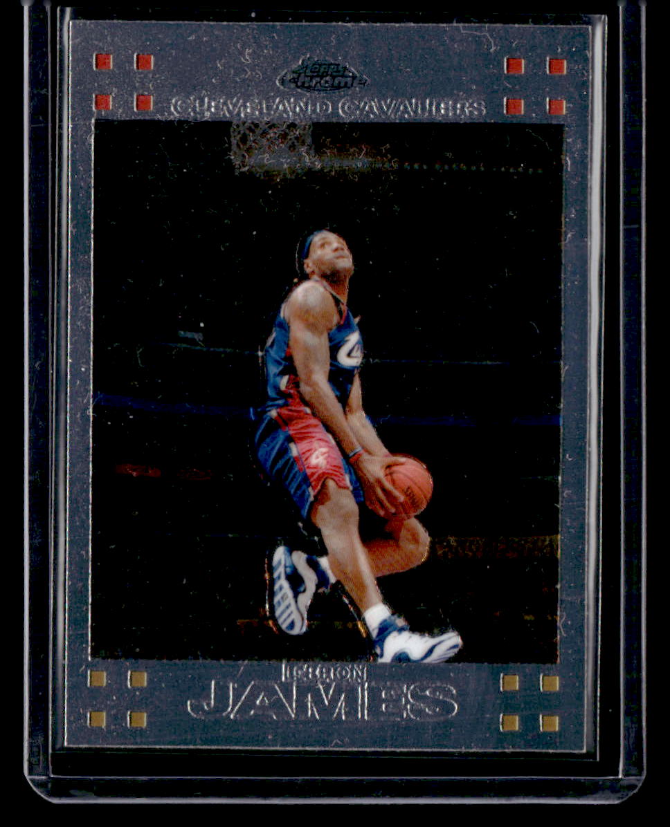 Topps 2007-08 Topps Chrome,2007-08 Topps Chrome,Lebron James - 23,NM