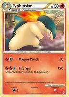 Pokemon,Call of Legends,Typhlosion - 35/95,Reverse Holofoil,Rare,Lightly Played