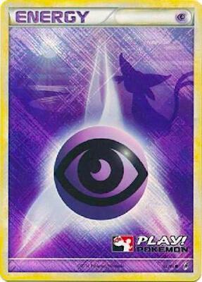 Pokemon,League & Championship Cards,Psychic Energy - 92/95 (Play! Pokemon Promo) - 092/095,Holofoil,Promo,Moderately Played