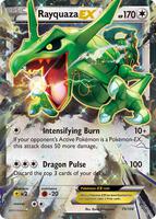 Pokemon,XY - Roaring Skies,Rayquaza EX (75) - 75/108,Holofoil,Ultra Rare,Moderately Played