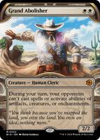 Magic: The Gathering,Outlaws of Thunder Junction: The Big Score,Grand Abolisher (Showcase) - 32,Normal,Mythic,Near Mint
