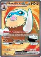 Pokemon,SV09: Journey Together,Mamoswine ex - 174/159,Holofoil,Ultra Rare,Near Mint