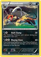 Pokemon,Plasma Blast,Houndoom - 56/101,Reverse Holofoil,Holo Rare,Lightly Played