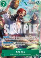 One Piece Card Game,The Azure Sea's Seven,Shanks (Alternate Art) - OP14-027,Foil,Rare,Near Mint