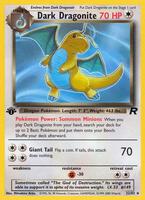 Pokemon,Team Rocket,Dark Dragonite (22) - 22/82,Unlimited,Rare,Lightly Played