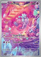 Pokemon,SV02: Paldea Evolved,Tinkatink - 216/193,Holofoil,Illustration Rare,Near Mint
