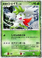 Pokemon Japan,11th Movie Commemoration Set,Icy Sky's Shaymin - 001/009,Holofoil,None,Damaged - Japanese