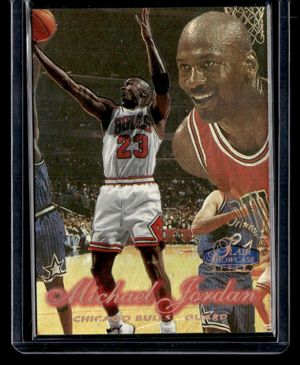 1997-98 Flair Showcase,1997-98 Flair Showcase,Michael Jordan - 1,Flair Showcase Row 2