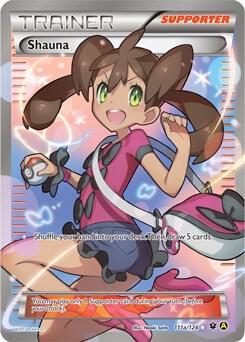 Pokemon,Alternate Art Promos,Shauna - 111a/124,Holofoil,Promo,Lightly Played