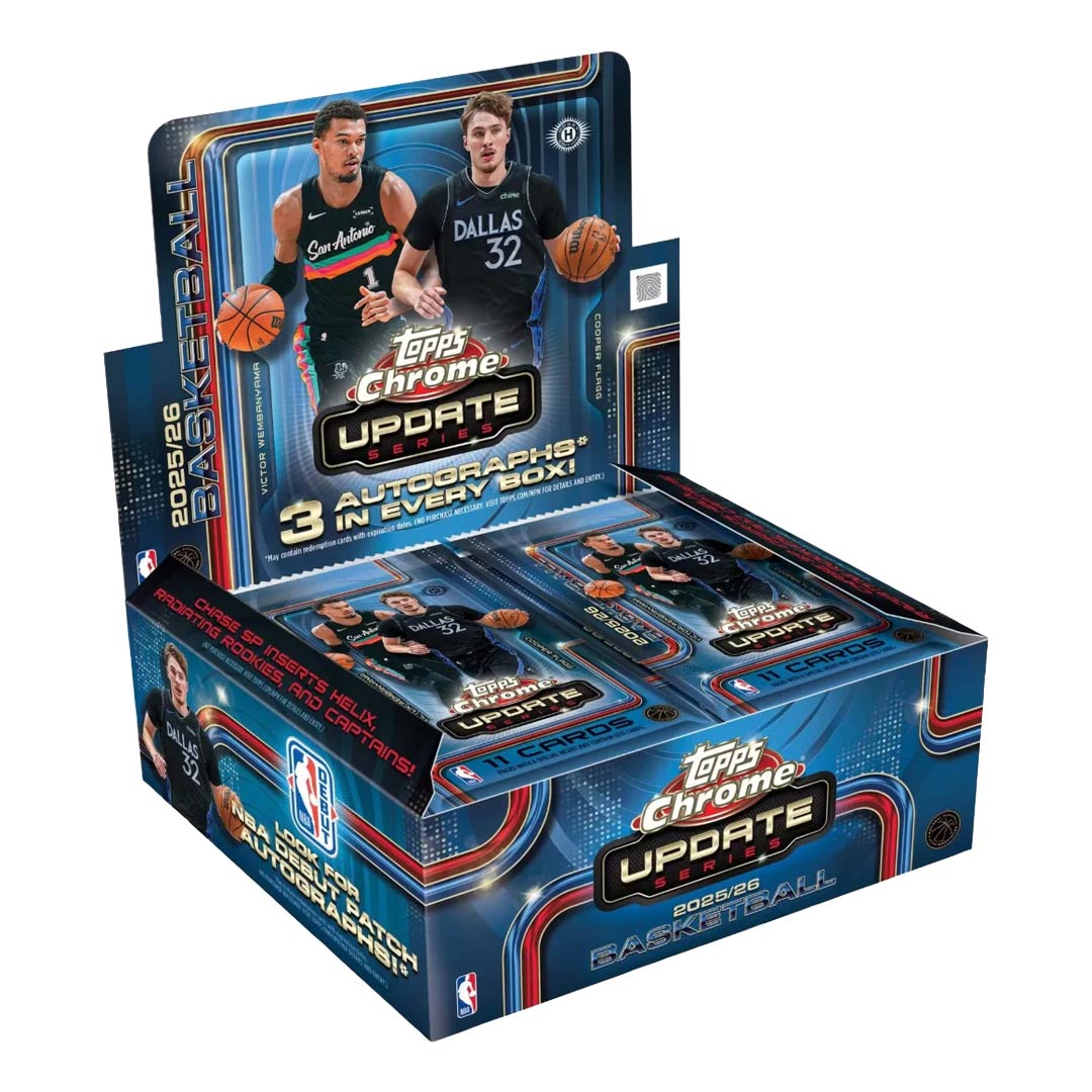Topps Chrome Update 2025-26 Series Basketball Hobby Jumbo Box