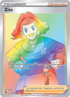 Pokemon,SWSH10: Astral Radiance,Zisu (Secret) - 207/189,Holofoil,Secret Rare,Near Mint