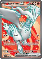 Pokemon,SV: White Flare,Reshiram ex - 158/086,Holofoil,Ultra Rare,Near Mint