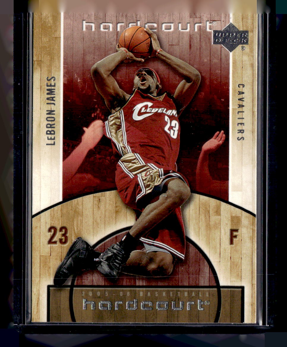 Upper Deck 2005-06 Upper Deck Hardcourt,2005-06 Upper Deck Hardcourt,LeBron James - 14,NM