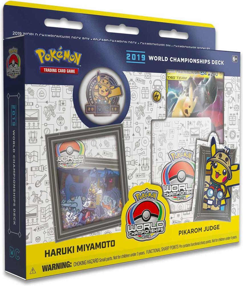 2018 Pokémon 2019 World Championship Deck: Haruki Miyamoto (Pikarom Judge) Starter Deck