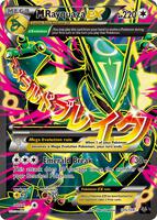 Pokemon,XY - Roaring Skies,M Rayquaza EX (105 Full Art) - 105/108,Holofoil,Ultra Rare,Moderately Played