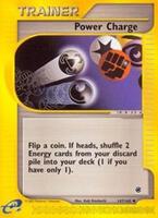 Pokemon,Expedition,Power Charge - 147/165,Reverse Holofoil,Uncommon,Lightly Played