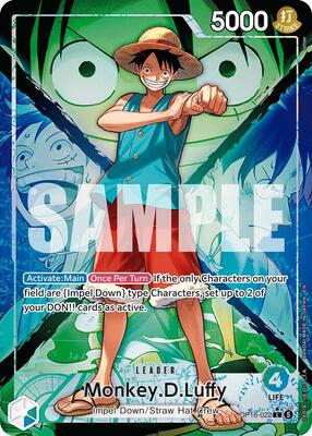 One Piece Card Game,The Time of Battle,Monkey.D.Luffy (022) (Alternate Art) - OP16-022,Foil,Leader,Near Mint