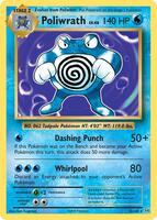 Pokemon,XY - Evolutions,Poliwrath - 25/108,Holofoil,Holo Rare,Moderately Played