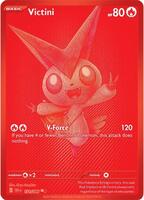 Pokemon,SV: Black Bolt,Victini - 171/086,Holofoil,Black White Rare,Near Mint