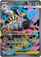 Pokemon,ME05: Pitch Black,Mega Chandelure ex - 099/084,Holofoil,Ultra Rare,Lightly Played