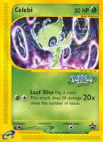 Pokemon,WoTC Promo,Celebi - 50/53,Normal,Promo,Heavily Played