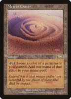 Magic: The Gathering,Planeshift,Meteor Crater - 140,Normal,Rare,Moderately Played