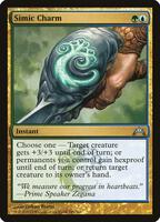 Magic: The Gathering,Gatecrash,Simic Charm - 195,Foil,Uncommon,Near Mint