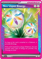Pokemon,SV05: Temporal Forces,Neo Upper Energy - 162/162,Holofoil,ACE SPEC Rare,Near Mint