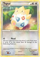 Pokemon,Undaunted,Togepi - 70/90,Reverse Holofoil,Common,Moderately Played