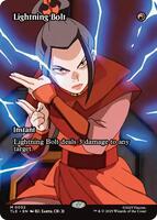 Magic: The Gathering,Avatar: The Last Airbender: Eternal-Legal,Lightning Bolt (Borderless) - 32,Normal,Mythic,Near Mint