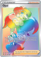 Pokemon,SWSH04: Vivid Voltage,Opal (Secret) - 197/185,Holofoil,Secret Rare,Near Mint