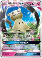 Pokemon,SM - Lost Thunder,Mimikyu GX - 149/214,Holofoil,Ultra Rare,Lightly Played