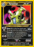 Pokemon,Neo Discovery,Tyranitar (31) - 31/75,Unlimited,Rare,Near Mint
