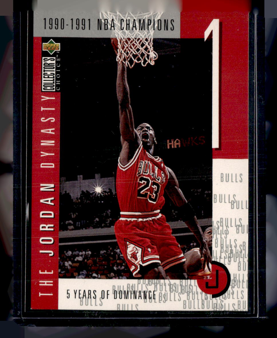 1997-98 Collector's Choice,1997-98 Collector's Choice,Michael Jordan - JD1,The Jordan Dynasty