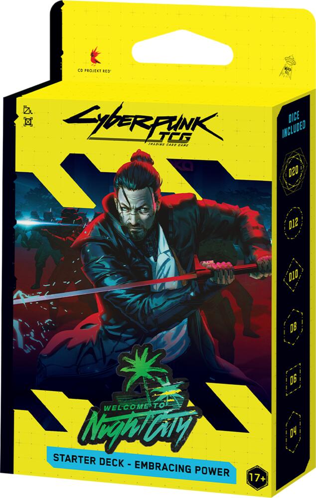 Cyberpunk TCG Starter Deck: Embracing Power - Beta