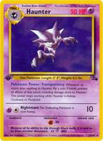 Pokemon,Fossil,Haunter (21) - 21/62,Unlimited,Rare,Lightly Played