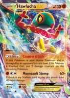 Pokémon,XY - Furious Fists,Hawlucha EX - 64/111,Holofoil,Ultra Rare,Moderately Played
