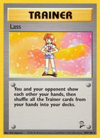 Pokemon,Base Set 2,Lass - 104/130,Normal,Rare,Near Mint