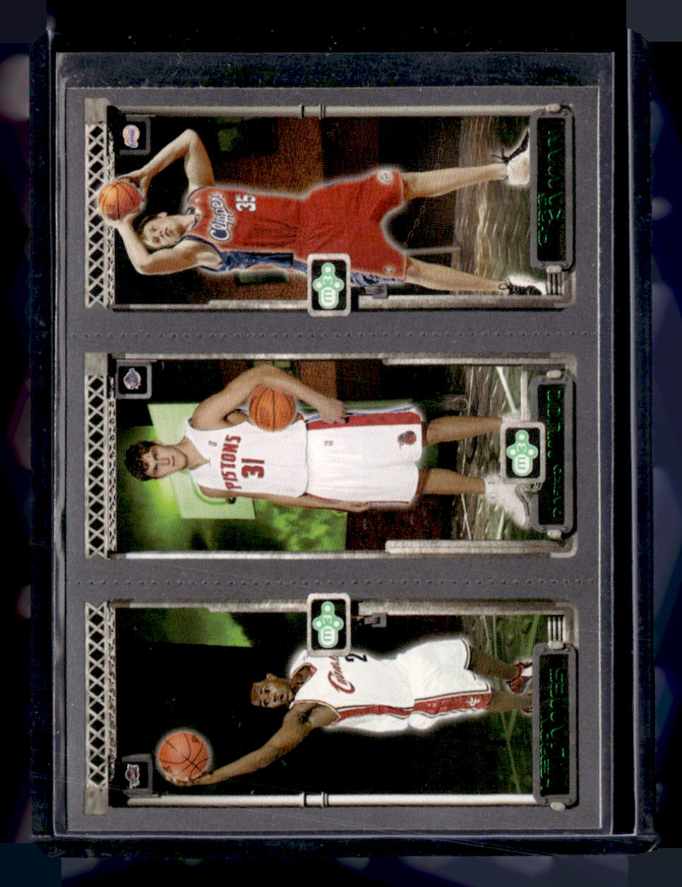 Topps 2003-04 Topps Rookie Matrix,2003-04 Topps Rookie Matrix,LeBron James / Darko Milicic / Chris Kaman - 111 / 112 / 116,NM