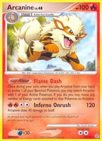Pokemon,Secret Wonders,Arcanine - 22/132,Normal,Rare,Moderately Played