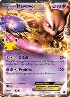Pokemon,Celebrations: Classic Collection,Mewtwo EX - 54/99,Holofoil,Classic Collection,Near Mint