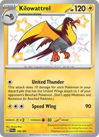 Pokemon,SV: Paldean Fates,Kilowattrel - 146/091,Holofoil,Shiny Rare,Near Mint