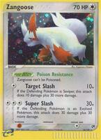 Pokemon,EX Sandstorm,Zangoose - 14/100,Reverse Holofoil,Holo Rare,Lightly Played
