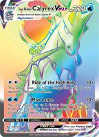 Pokemon,SWSH06: Chilling Reign,Ice Rider Calyrex VMAX (Secret) - 202/198,Holofoil,Secret Rare,Near Mint