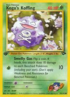 Pokemon,Gym Challenge,Koga's Koffing (79) - 079/132,1st Edition,Common,Lightly Played
